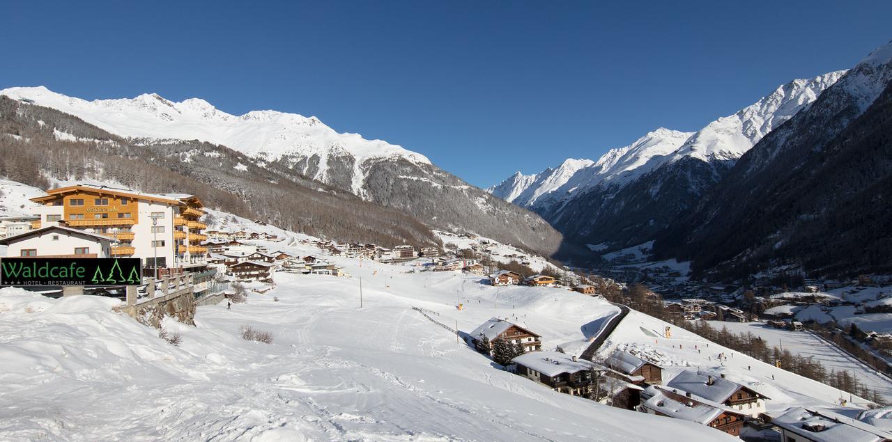 Hotel Waldcafe Sölden Exterior foto